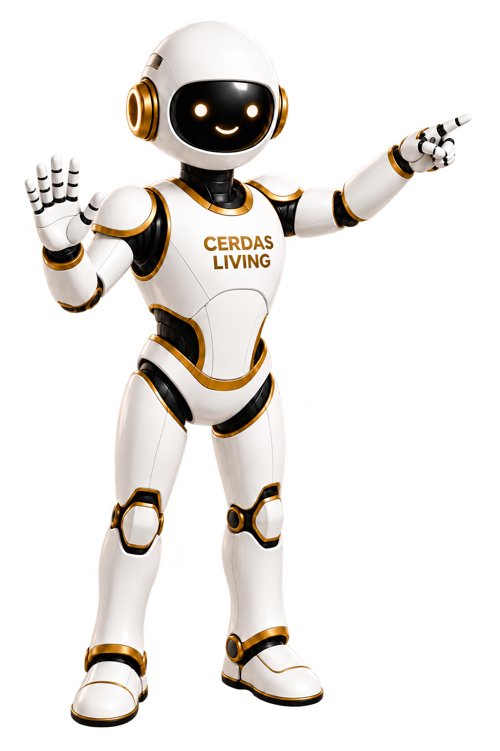 Robot pemandu CerdasLiving memperkenalkan empat layanan utama
