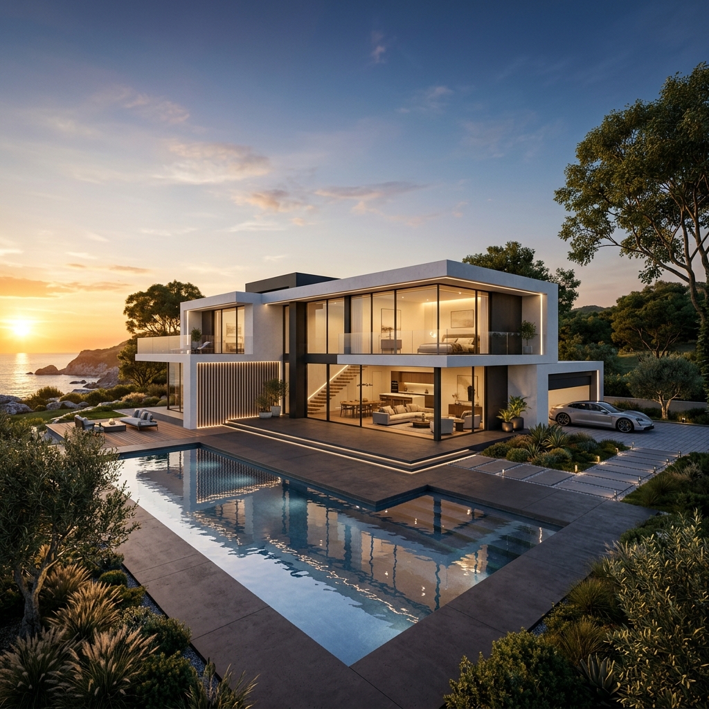 Luxury modern home